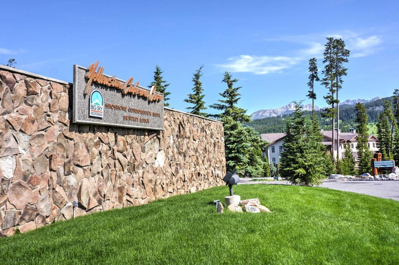 Big Sky Condo With Mountain Views, Hike, Ski And Fish! Kültér fotó